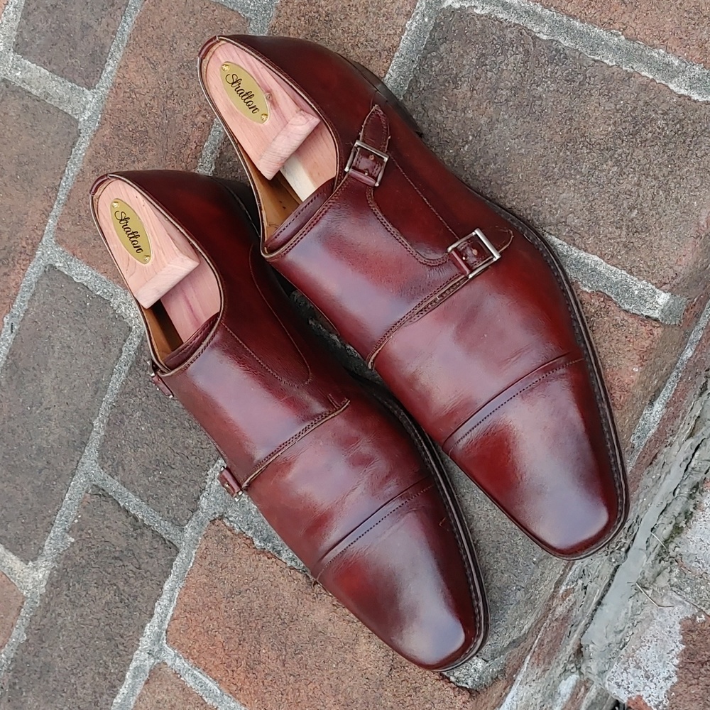 Magnanni "Silvio" Double Monk Dress Shoes